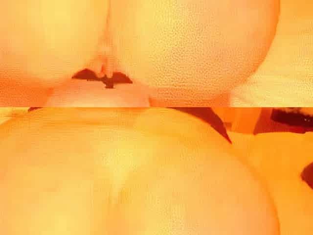 Thick black cock splashed that meaty white pussy with warm