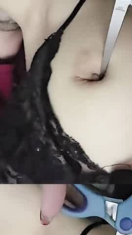 Demolishing Her Gorgeous Boobs, with Scissors and More