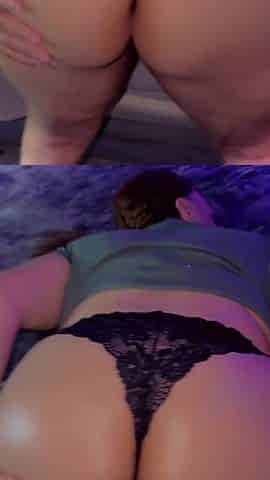 Gigantic booty uber drivers wife