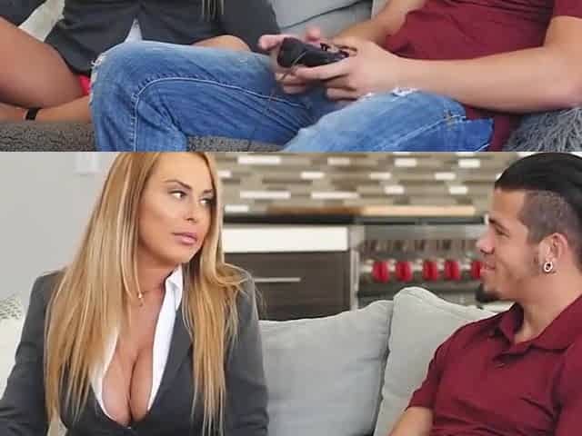 stepmom anal pounded by loser stepson