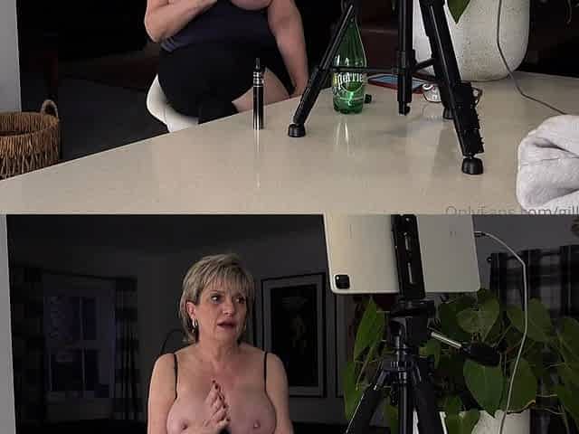 Big boobs milf masturbating