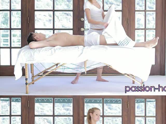 Amazing honey Jessie Rogers gets bent over and fucked tirelessly