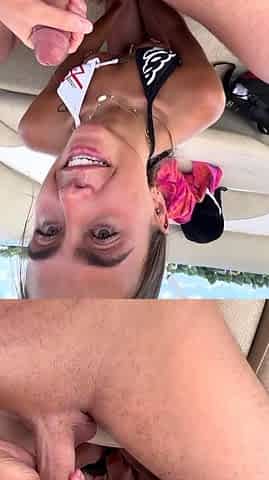 Petite Princessxo Riding Cock On The Boat