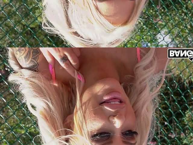 Sporty curvaceous sexpot Brandi Bae is busy with working on fat BBC