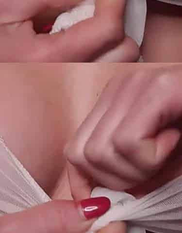 Big Tits Oiled and Dildo Fuck and Nipple