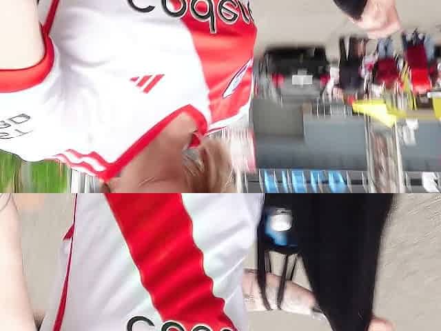 RIVER PLATE team lost.. so that guy took it out on my TWAT - SammmNextDoor Date Night #36