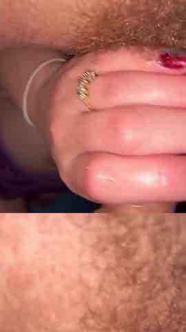 Cum on breasts