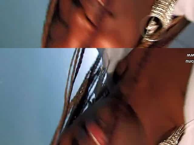 Nasty squirt french ebony hard drilled and jizzed in throat