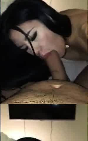 Amateur Asian Girl Blowjob and Creampie POV