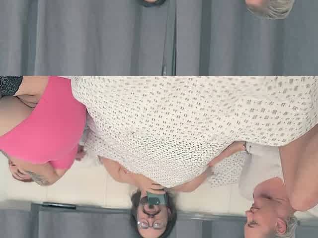 Step Sis and step Mommy share my daybed, double Anal widen!