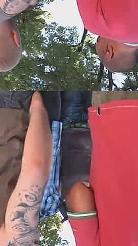 Dude watches his girlfriend getting fucked hard by another dude