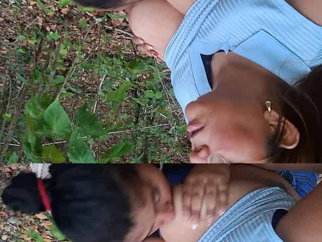 Big Boob Latina Gets Her Tits Sucked