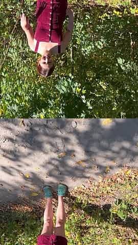 Pissed on the Road Side and Caught by Next Car