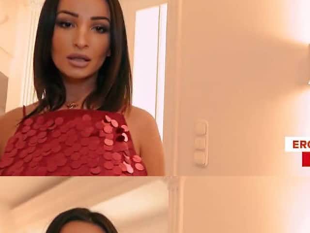 Sexy model Alyssia Kent lÃ¤sst sich gern den Arsch vollspritzen! (GERMAN)
