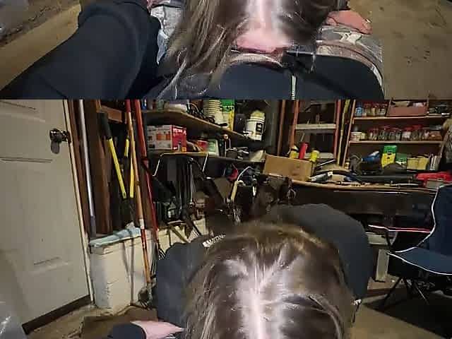 Sneaky Bang in the Garage But I Needed GREATER AMOUNT Use My Throat and Vagina