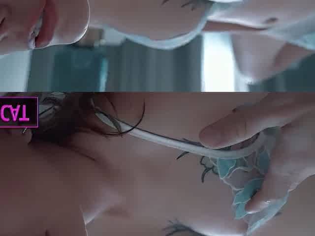 Why Stepmommy Wakes With Stepsons Wang In Hand Post-fight? Will This Babe Gets Face Cum In Share Daybed?