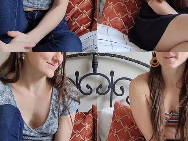 Spicy tart exciting solo masturbation video