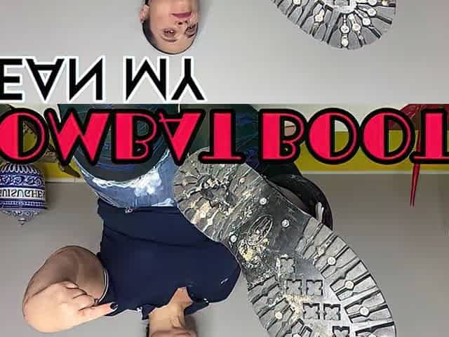 CLEAN MY COMBAT BOOTS