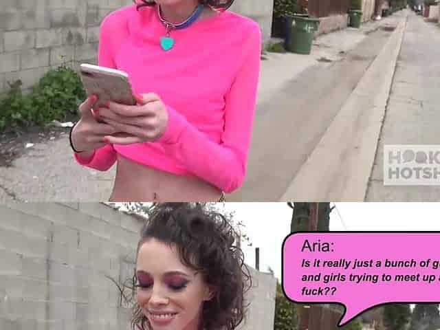 90-Pound Aria Haze Loves Being Treated Like A Slut By Bryan Gozzling!