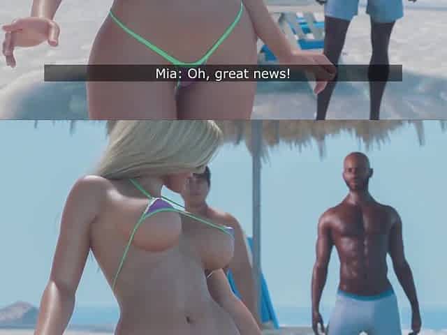 Sultry animated cuckold story where Cheating wife strays with boss in summer betrayal