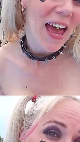 Outdoor gangbang with the MILF MissLoly and the teen Zecke Laura