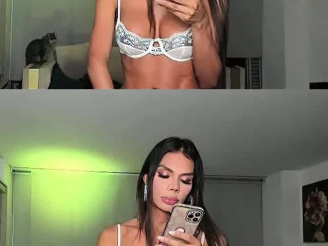 Brunette babe chelsea french solo masturbation