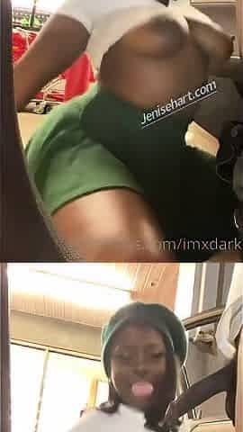 Hot Black Maid Does Some Webcam Black and Ebony