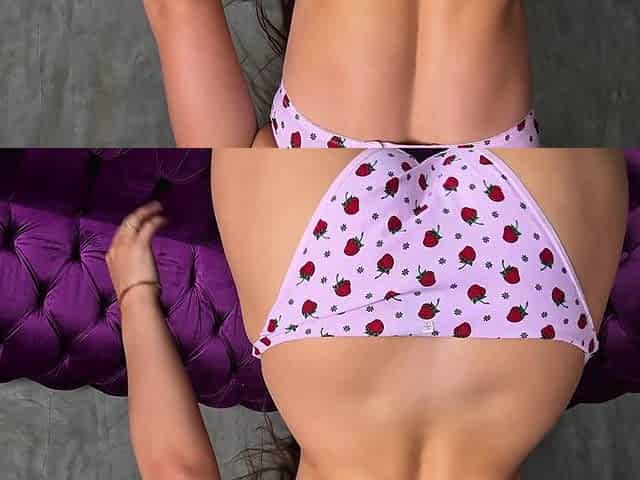 Twerk with a Gorgeous Ass and Anal on the Couch