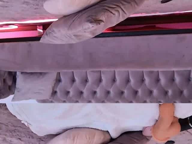 Hot Brunette Finger Fucking Herself to a Shaking Orgasm
