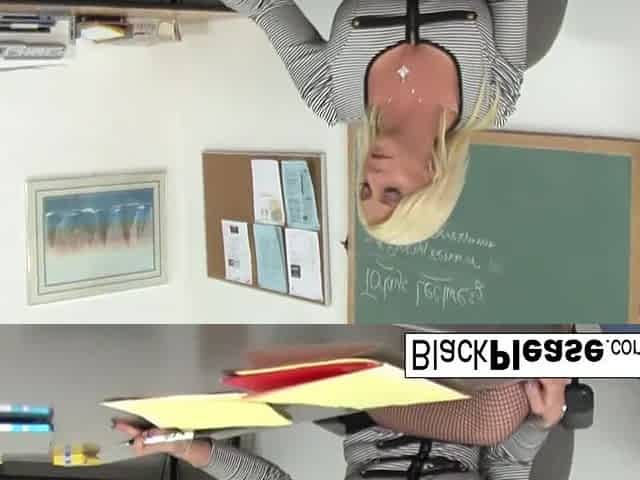 Hawt teacher Kelli gets an interracial screw from her student