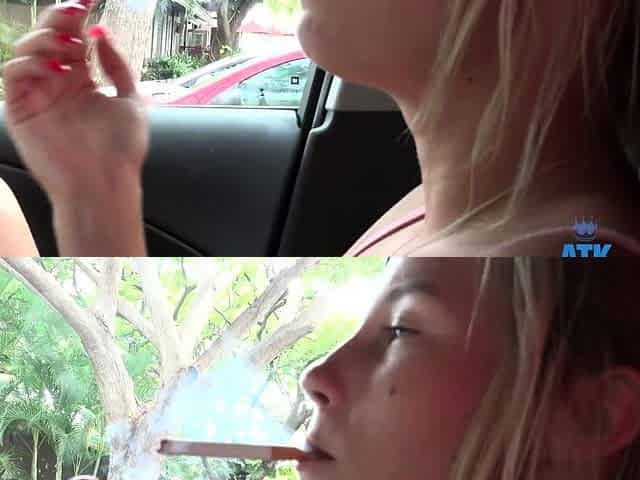 Amateur blonde teen POV sextape with hot anal fucking
