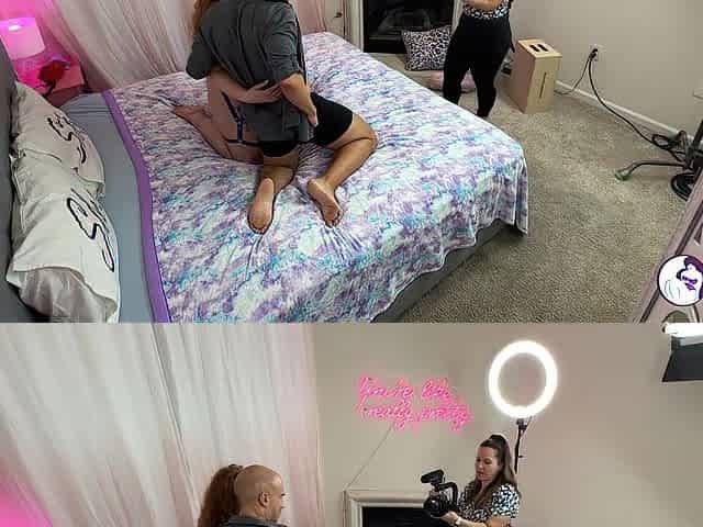 Slutty BBWS - Blonde BBW fucks my husband