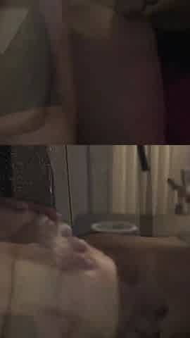 Sexy Brunette Get a Cumshot Into Her Mouth and Swallow