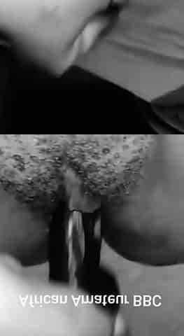 AfricanArmatureBBC - Black hot lady screws sex tool