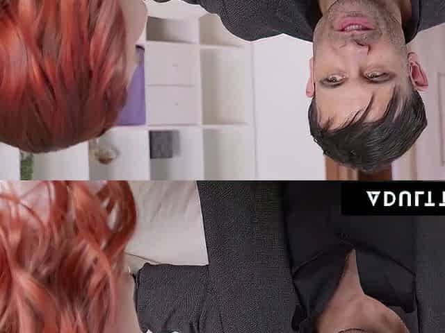 ADULT TIME - Nasty Redhead Student Leya Desantis Has Anal Affair With Pervert Teacher After Class