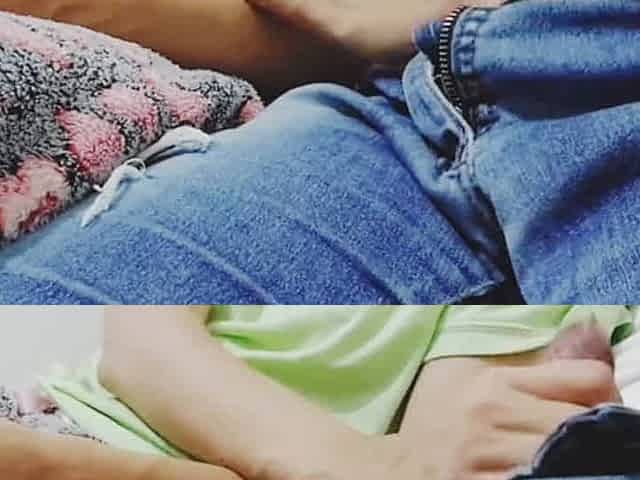 Sister help to Handjob