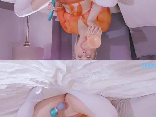 Blond Teen Rammed in Vagina and Throat by Hung Man