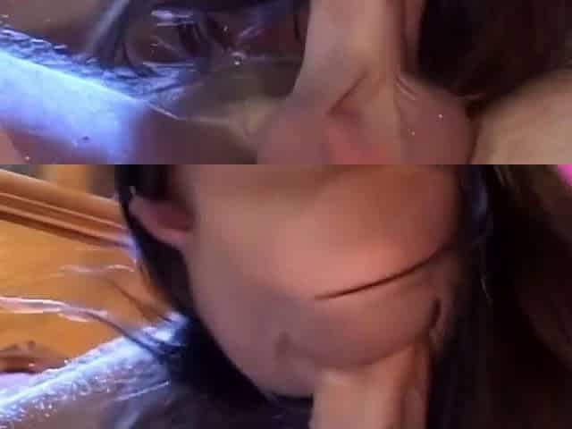 Large titties golden-haired mamma riding ramrod