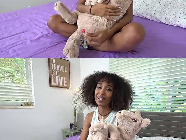 Dad Need Peculiar Attention From Sexy Ebony Daughter