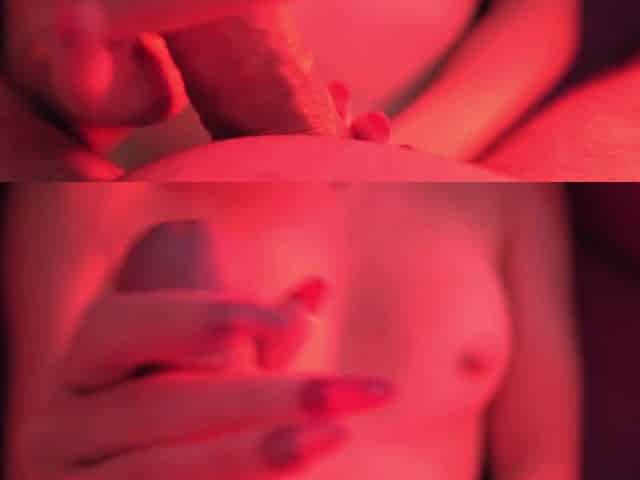 RED Tugjob CUM on TITTIES 4K