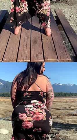 Euro amateur outdoor masturbation