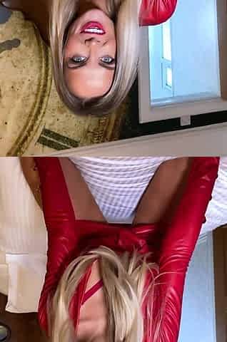 Amateur blond girl with big boobs getting fucked