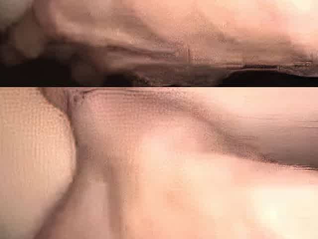 Close up of pussy stretched with big cock