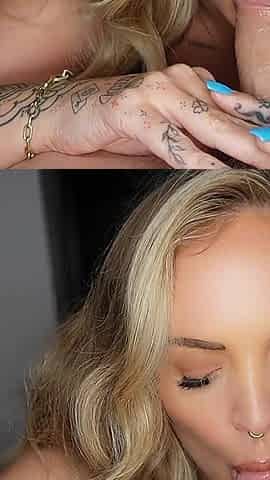 POV Blowjob & Reverse Cowgirl Riding