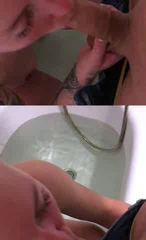 POV Handjob Blowjob cumshot compilation