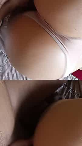 'Short-Haired, Large Titty/Large Butt Sex doll...Smearin' Nut All on Her Thick Pawg Booty :)