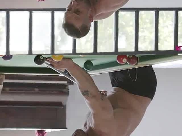 Str8 chaps playing with balls