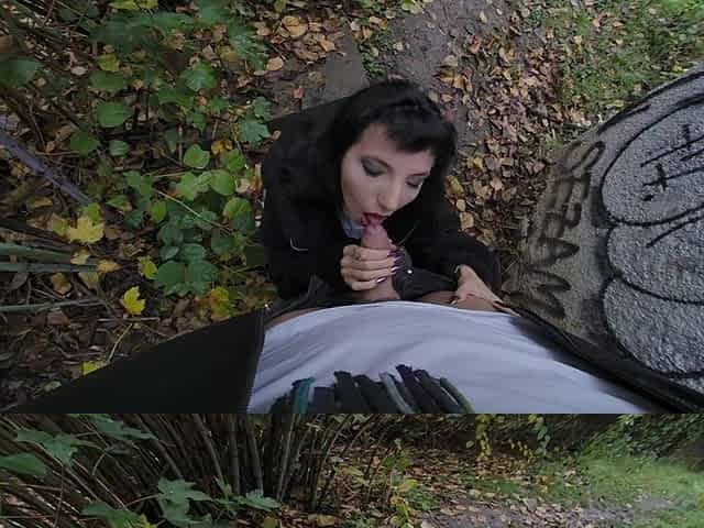 Blowjob with Mitzi X