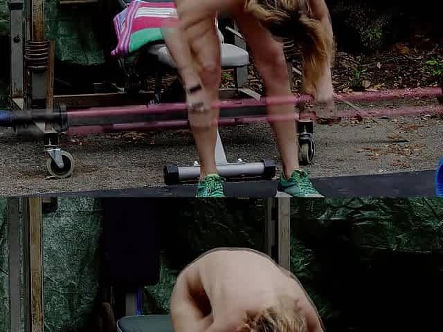 BTS - Exhibitionist, Lora Cross's Savage Outdoor Workout