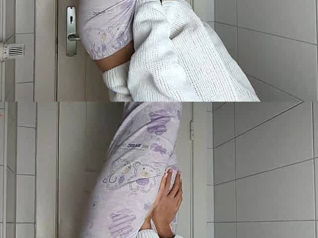Triple Shame! Asian Teen 3x Desperate to Pee Pants Wetting - Serial Toilet Denial Leaves Pajama, Yoga Leggings & Shorts Soaked